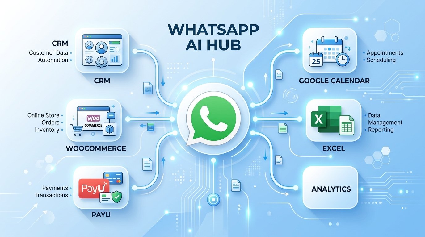 Integración de WhatsApp con ERPs y CRMs empresariales en Colombia